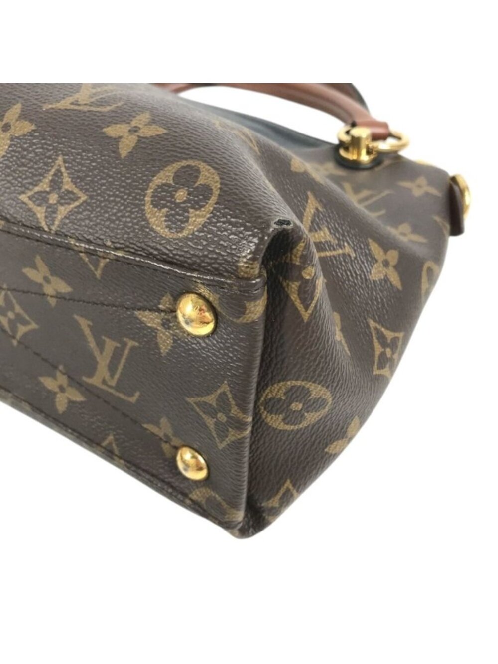 Louis Vuitton Shoulder Bag Tote BB Monogram Canvas Brown - Picture 6 of 9